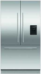 Door panel for Integrated Ice & Water Refrigerator Freezer, 90cm, French Door, hi-res